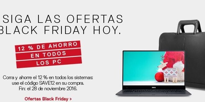 Dell y HP lanzan sus Ofertas Black Friday, incluyendo el Elite X3 por 718.92€