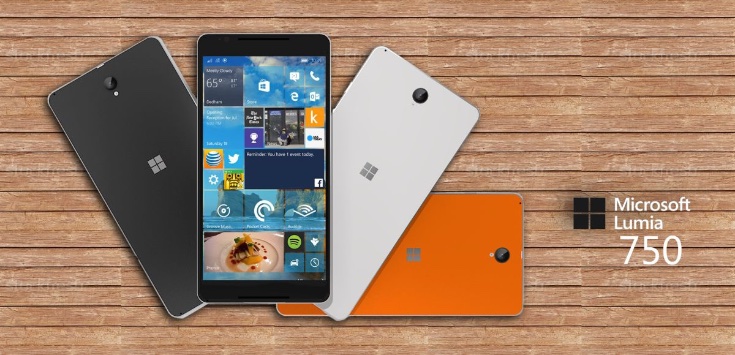 Filtrado render de lo que pudo haber sido el Lumia 750