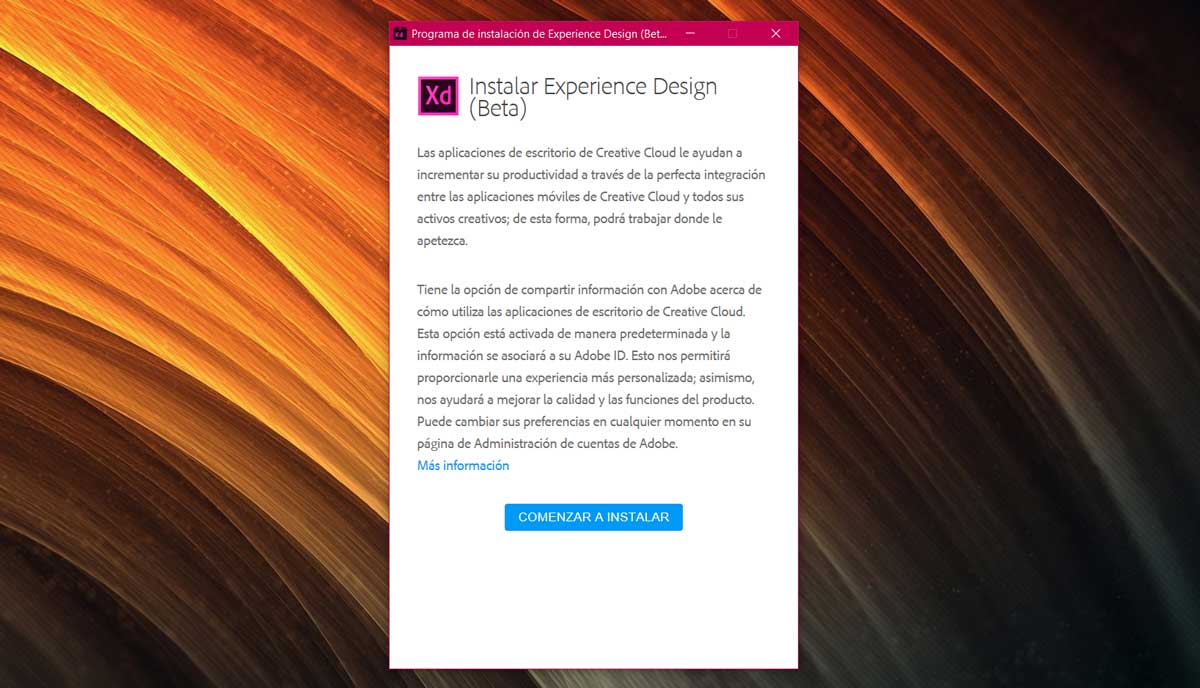 Adobe Experience Design ya está disponible para Windows 10 en beta
