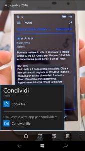 La nueva interfaz de compartir llega a Fotos de Microsoft en el Anillo rápido y Release Preview de Windows 10 Mobile