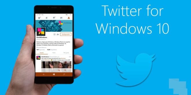 Twitter para Windows 10 se actualiza dando soporte al nuevo formato de menciones