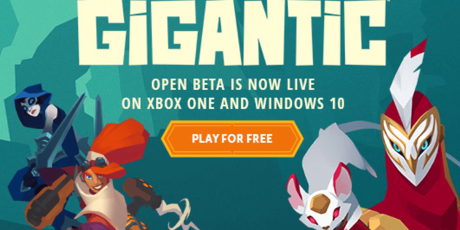 Gigantic abre su beta publica también para Xbox one
