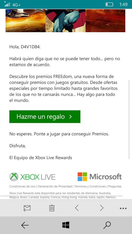 Premios FREEdom, consigue premios con los juegos gratuitos de Xbox One