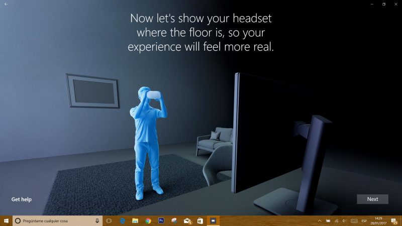 Un vistazo a la configuración de la Realidad Mixta de Windows 10