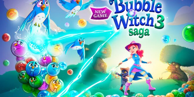 Bubble Witch 3 Saga, un nuevo juego de King para Windows 10