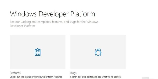 Microsoft lanza su backlog de funcionalidades y bugs de Windows al público