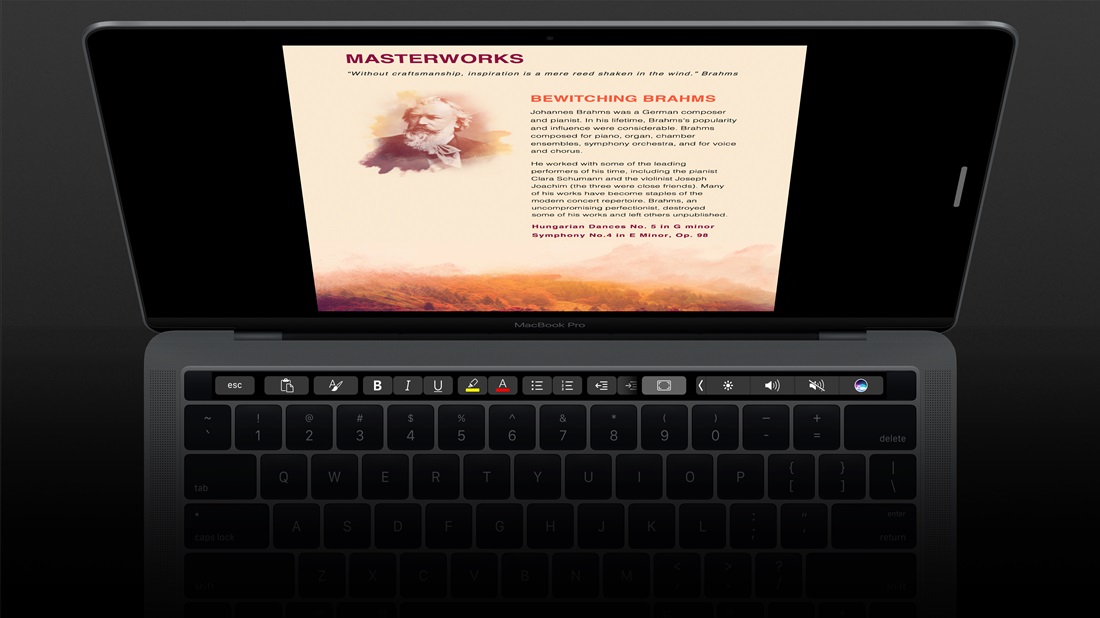Office para Mac ya cuenta con soporte para Touch Bar