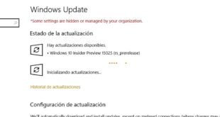 Build 15025 para Windows 10 PC disponible en el anillo rápido