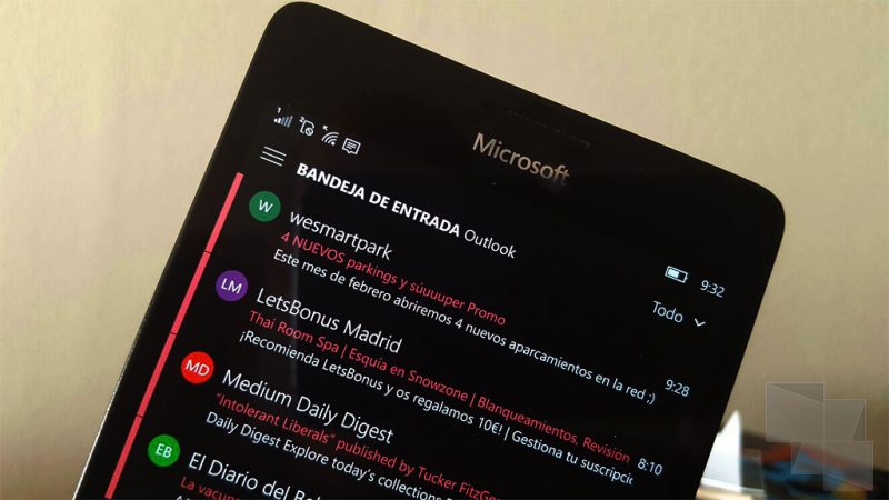 Correo y Calendario de Outlook para Windows 10 se actualiza con mejoras en su diseño