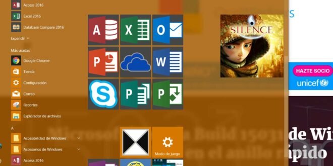 Primeras imágenes de la suite Office portada a Windows 10 con Proyecto Centennial