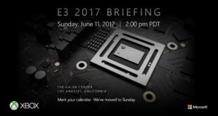 Microsoft llevará a cabo su keynote en el E3 2017 el 11 de Junio