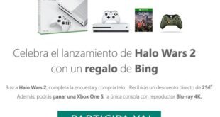 ¿Quieres una #XboxOneS? Realiza el test, consigue tu descuento y participa en el concurso