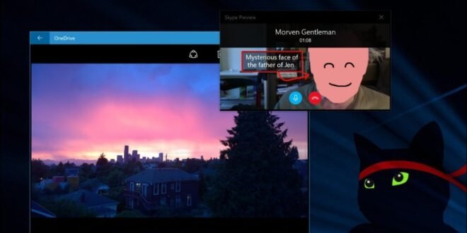 skype Compact Overlay