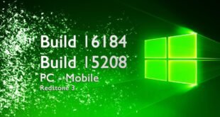 Build 16184 en PC y Build 15208 en móviles con Windows 10 ya disponible en el anillo rápido