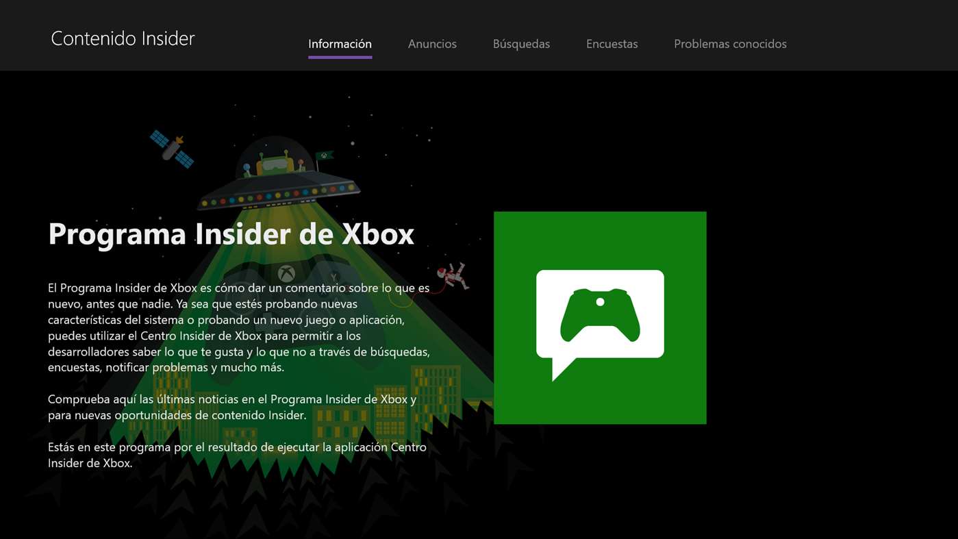 Centro Insider de Xbox