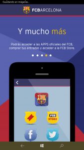 El FC Barcelona ya tiene su aplicación oficial para móviles Windows