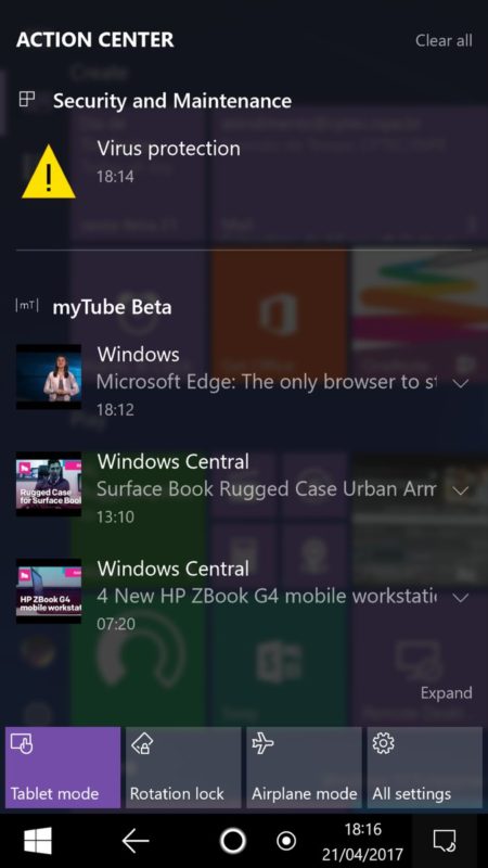 Windows Interfaz Adaptativa Moviles