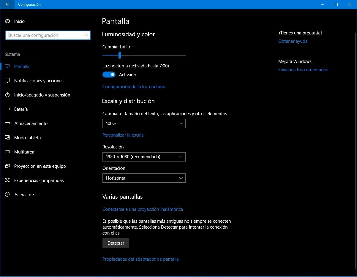Todas las novedades de la aplicación de Configuración en la Creators Update de Windows 10