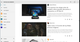 Organiza las noticias mas relevantes con NewsFlow en tus dispositivos Windows 10