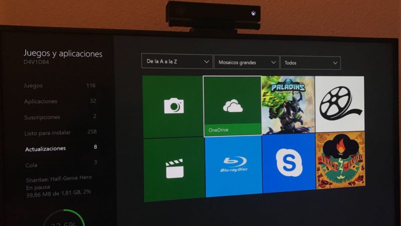 Ronda de actualizaciones para Xbox One con Skype, OneDrive y muchas más.