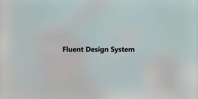 Del por qué Fluent Design System no sería un "buen trato" para Windows 10 Mobile
