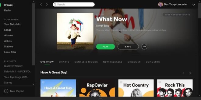 Spotify estará disponible pronto en la Tienda de Windows para PC