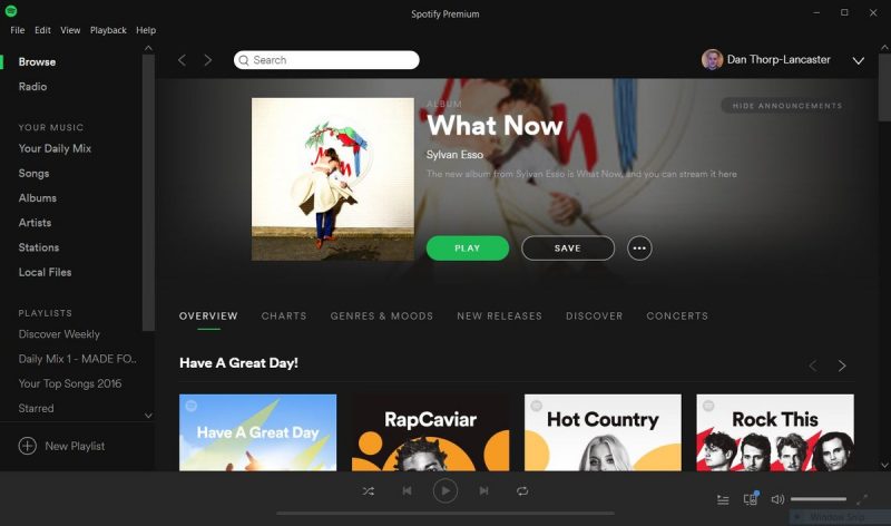 Spotify estará disponible pronto en la Tienda de Windows para PC