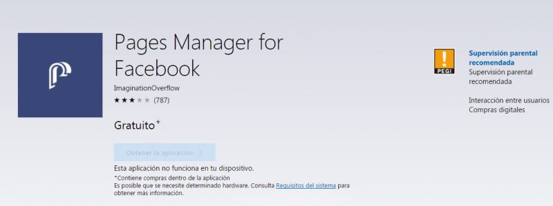 Pages Manager for Facebook llega nuevamente como UWP a todos los dispositivos Windows