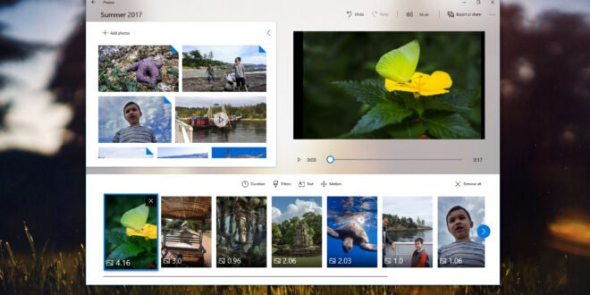 Windows Story Remix, la nueva herramienta de creación multimedia de Microsoft