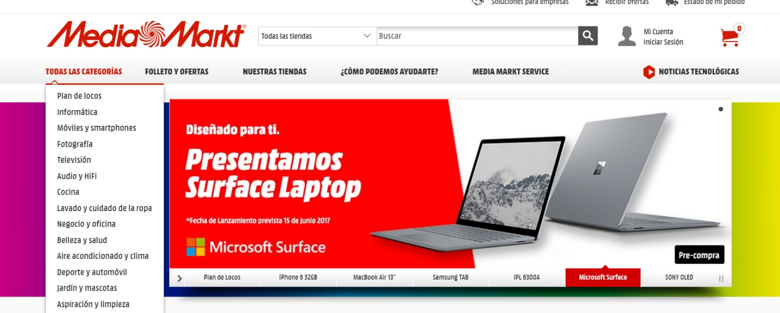 surface laptop mediamarkt