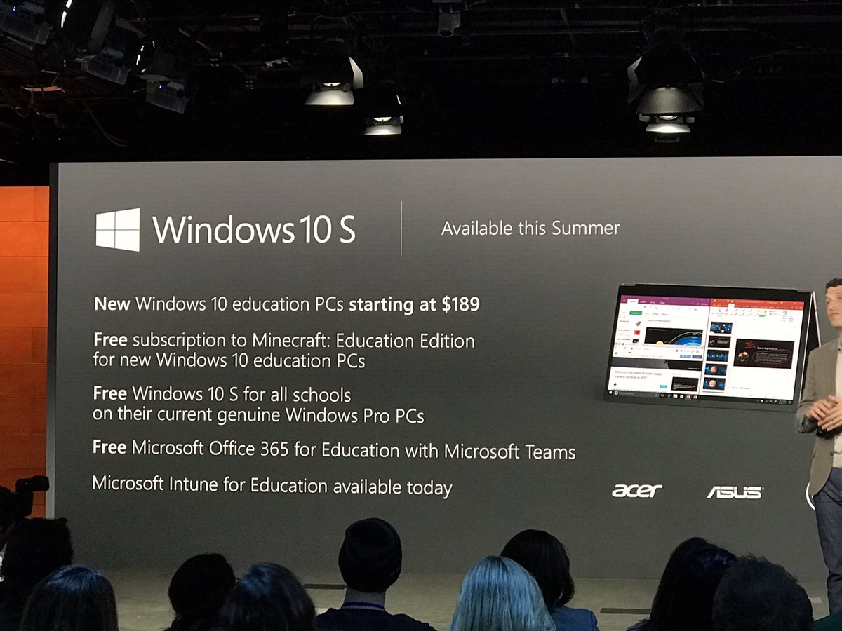 Windows 10 S, un windows simplificado y optimizado