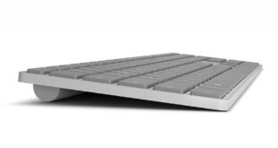 Microsoft Modern Keyboard por el lateral