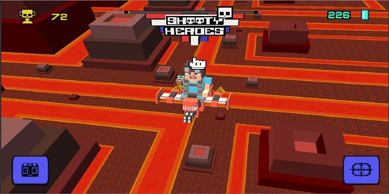 Shooty Pixel Heroes, un entretenido juego arcade relanzado como aplicacion UWP