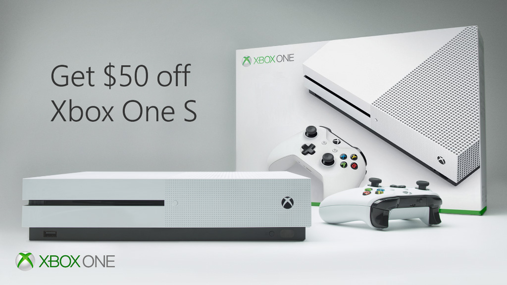 Xbox One S rebaja su precio en 50 $ a partir del 11 de junio