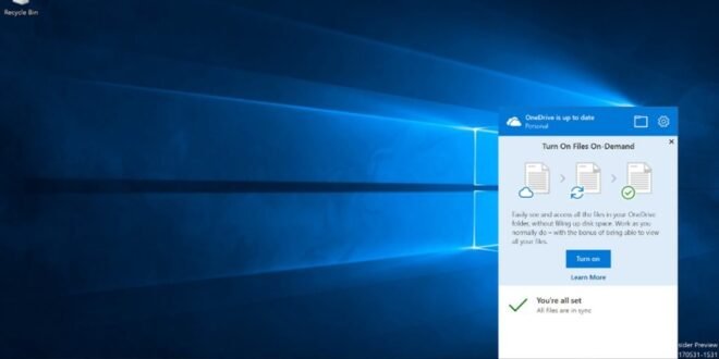 Archivos a Petición en OneDrive, ya disponible para los usuarios de Windows Insider