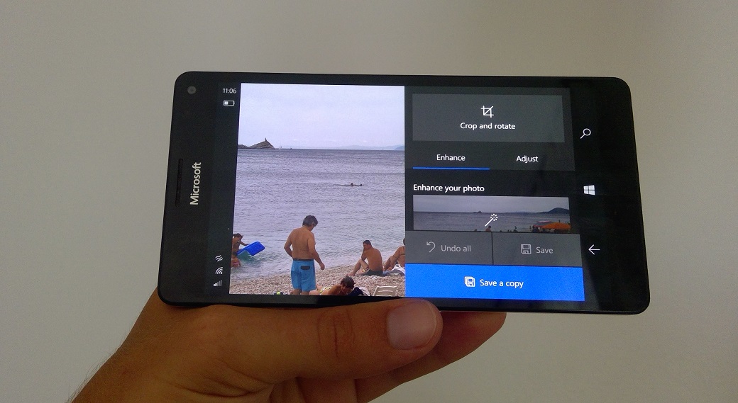 Así se vería la nueva app de Fotos en Windows 10 Mobile [Video]