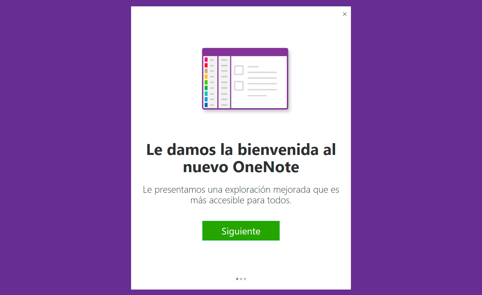 OneNote se actualiza en su versión pública