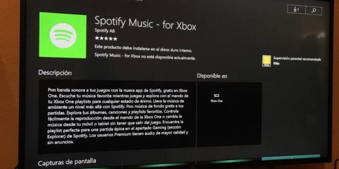 Spotify Music - for Xbox 3