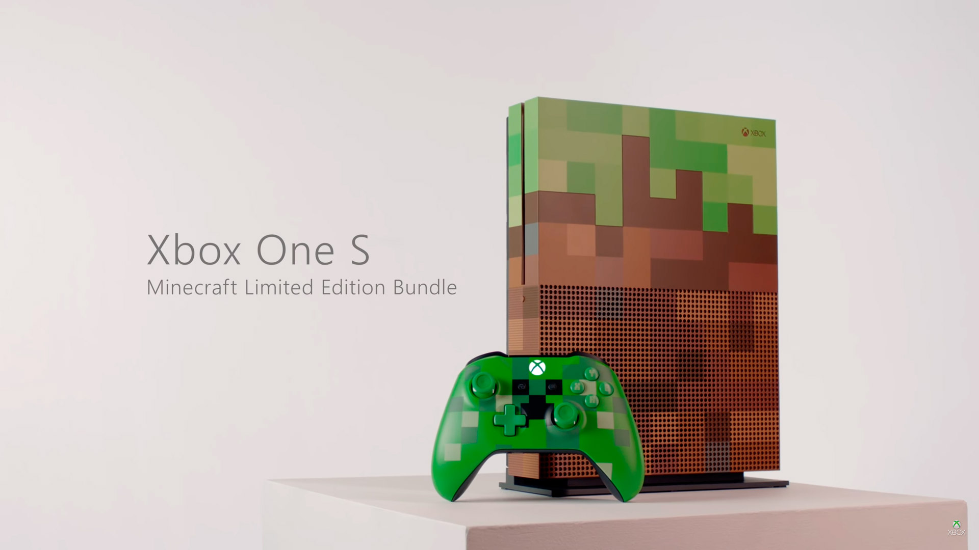 [Gamescom 2017] Nueva Xbox One S Minecraft Limited Edition para el 3 de octubre