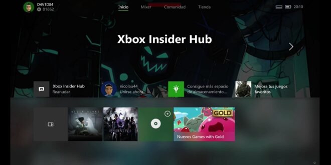 Nueva actualización para el anillo Alpha de Xbox One potenciando el 4K
