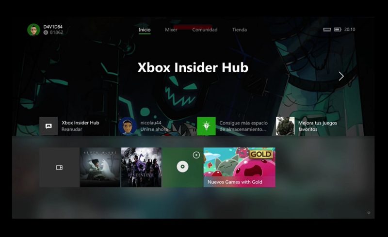 Os mostramos en vídeo la Fall Creators en el anillo Alpha de Xbox One