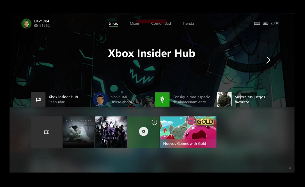 Nueva actualización para el anillo Alpha de Xbox One potenciando el 4K
