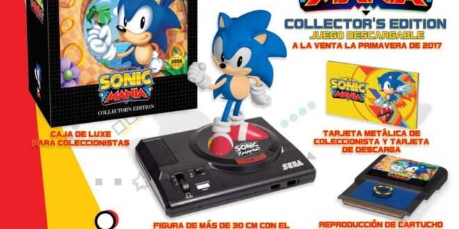 ¿Has visto la Sonic Mania Collectors Edition para Xbox One?