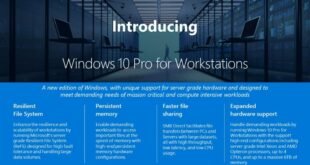 Llega Windows 10 Pro for Workstations, el sistema sigue creciendo