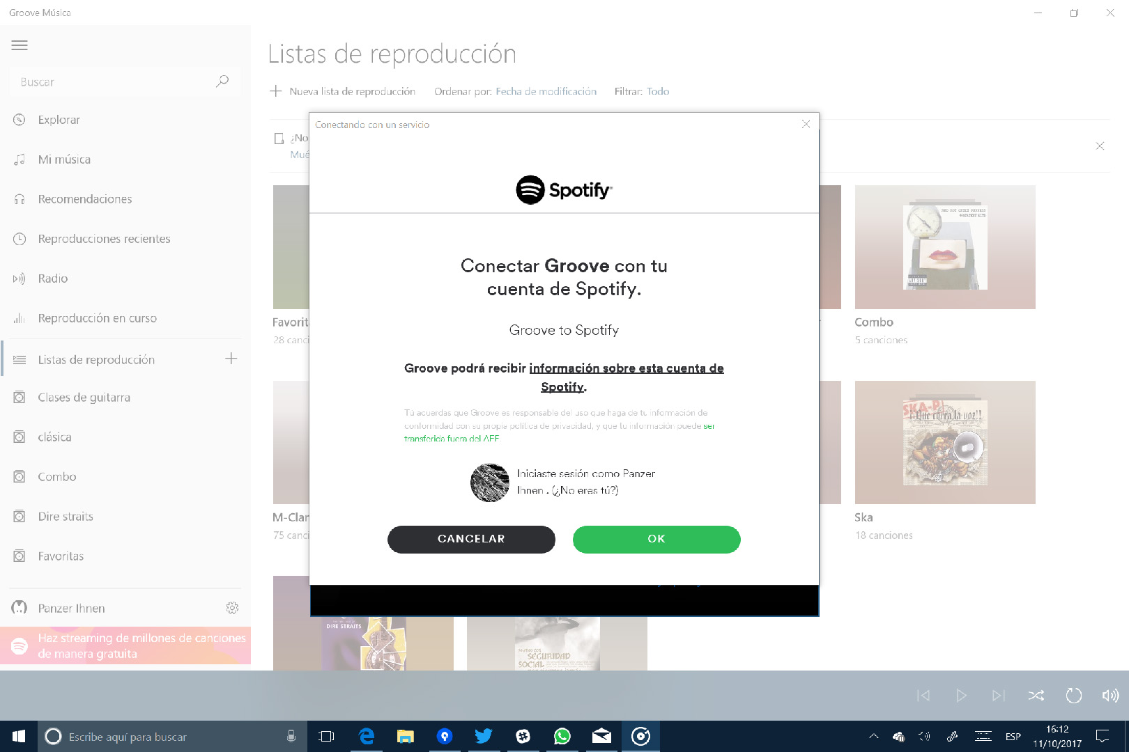 Groove a Spotify 3