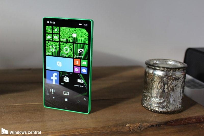 Lumia 435 sin marcos prototipo