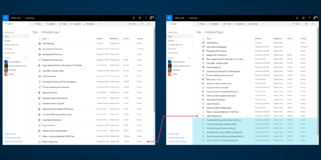 El nuevo diseño y caracteristicas de OneDrive estarán disponibles en las próximas semanas