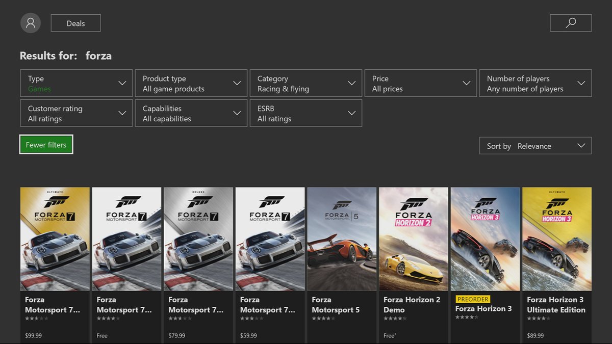 Xbox verá mejoradas las búsqueda con nuevos filtros que ya pueden probar los Insiders