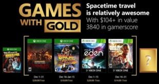 Estos son los Games With Gold para el mes de Diciembre