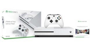 Microsoft lanza una edición limitada de Xbox One S dedicada al Real Madrid